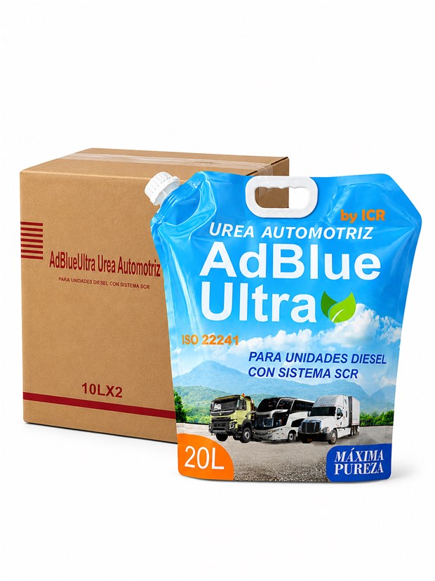 Caja de AdBlue Ultra con dos bolsas de 10 litros